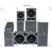 Système de haut-parleurs professionnels YM115 de haute qualité audio, un seul haut-parleur passif de 15 pouces, 400W/450W, pour karaoké/fête/bar/mariage