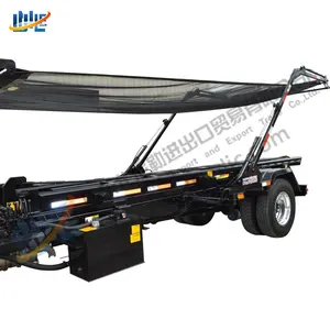 manufacturer Trailer Tarp Systems single stage load 2 ton 1500 mm stroke hydraulic telescopic cylinder