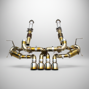 COC ท่อไอเสียแบบมีวาล์วสำหรับ C8 Chevrolet Corvette Z06 <span class=keywords><strong>2019</strong></span>-2025ท่อไทเทเนียมแบบเงียบพร้อมวาล์วระบายอากาศ - Product Image 1