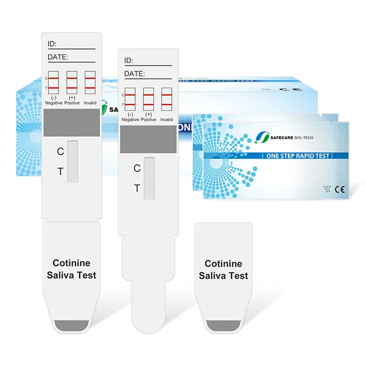 Test de médicament rapide pour la salive COT, fluide Oral en une étape, écran de Test de médicament, Cassette