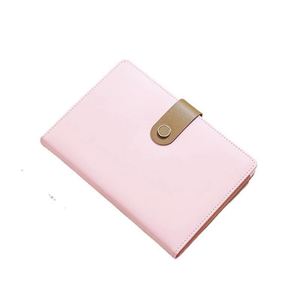 New Style Macaron Color Magnetic Buckle A5 Notebook PU Leather Cover Diary <b>Journal</b> for Promotion - Product Image 1