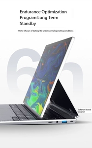 Intel Card đồ họa màn hình cảm ứng 2-trong-1 máy tính xách tay IPS Bàn phím kim loại mới SSD đĩa cứng dung lượng khác nhau (1TB 512GB 256GB 128GB) - Product Image 3