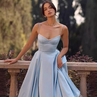 Robe de soirée sexy pour femmes de haute qualité, en maille, à bretelles, rose, élégante, robes pour femmes