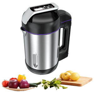 Vente flash : Mélangeur à <span class=keywords><strong>soupe</strong></span> électrique puissant de 1,6 L, 1000 W |   Robot culinaire pour purée nutritive <span class=keywords><strong>maison</strong></span> avec protection anti-cuisson à sec - Product Image 1