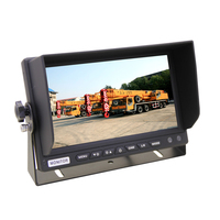 Système de capteurs de stationnement avec moniteur 7 pouces pour camion, alarme de recul, caméra de recul avec capteurs, livraison gratuite