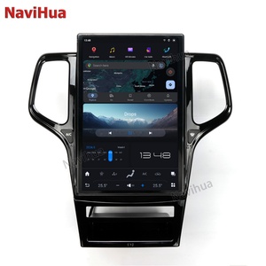 Navihua 14.4 Inch Android Car Radio GPS Navigation DVD Multimedia Carplay Player New Design for Jeep Grand Cherokee 2011-2013 - Product Image 1