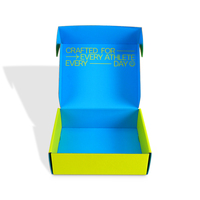 Cajas de cartón corrugado de alta gama respetuosas con el medio ambiente personalizadas con laminado mate y logotipo de doble cara para embalaje de regalo