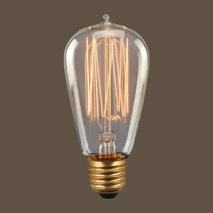 Petite ampoule à vis de style <span class=keywords><strong>Edison</strong></span> vintage E14 E26 E27 ST45 40W 220V, filament de tungstène, verre, <span class=keywords><strong>lampe</strong></span> antique, ampoules <span class=keywords><strong>Edison</strong></span> - Product Image 2