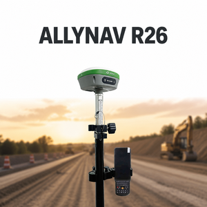 อุปกรณ์สำรวจ AllyNav R26 IMU GNSS RTK GPS พร้อมเครื่องรับสัญญาณแบบพกพาและซอฟต์แวร์สำหรับการสำรวจที่ดิน - Product Image 1