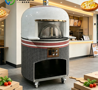 Four à pizza rotatif, brûleur pour four à pizza, four à pizza commercial