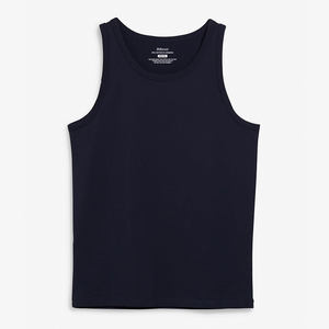 Oem/odm 5% in cotone 95% Spandex in tinta unita canotta da <span class=keywords><strong>uomo</strong></span> - Product Image 5