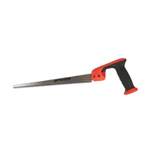 300mm 65 Mn steel hand tool tree cutting Straight Pruning Curving rubber handle garden compass saw