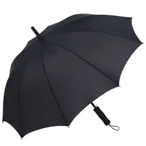 Golf Regenschirm drucken benutzer definierte Logo Silber UV-Mantel Sonnenschirm 24 "27" billig für Business-Geschenk-Anzeigen Werbung verwenden gerade Regenschirme