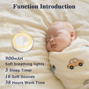 Máquina de Ruido Blanco Easysleep con 16 Sonidos Relajantes, Luces Nocturnas, Función de Memoria, <span class=keywords><strong>Radio</strong></span> y 50 Horas de Reproducción para Adultos, Bebés y Niños - Product Image 6