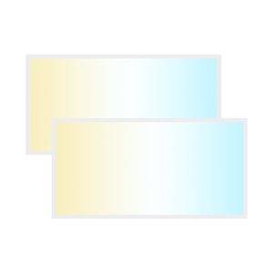 Trong nhà văn phòng Bảng điều chỉnh ánh sáng 5cct có thể điều chỉnh 2 * 4ft siêu mỏng LED Back-lit phẳng Bảng điều chỉnh ánh sáng DLC được liệt kê - Product Image 1