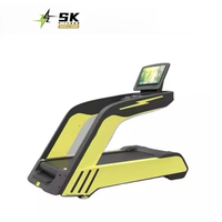 Tapis roulant électrique commercial SK, moteur 2,5 CV, inclinaison automatique, écran LED, plage de vitesse de 1 à 6 km/h, garantie 10 ans