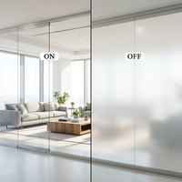 PDLC Smart Glass Tönungsfolie Elektrisch Schaltbare Fenster-Sichtschutzfolie Blockiert 99% UV-Strahlen Fensterfolie Fabrik Großhandelspreis