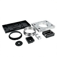 Service d'usinage CNC pour machines métalliques sur mesure, pièces en aluminium anodisées et sablées, fraisage et tournage CNC en usine