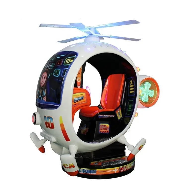 3D flying fast Swing Kiddie Ride Machines Coin Operated For Indoor Playground Amusement