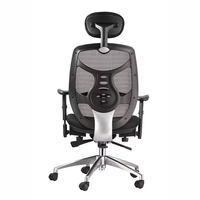Chaises de bureau larges de soutien lombaire à dossier haut en maille pour personnes lourdes vente en gros directe d'usine