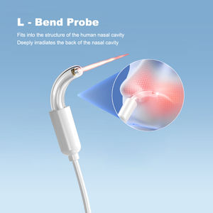 Irigator hidung Laser dingin 650nm, perangkat terapi inframerah pereda 200:00 & farnet untuk perawatan Rhinitis dan pereda hidung - Product Image 3