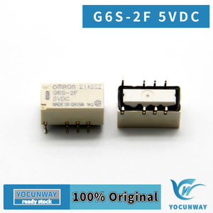 Originele Omron Relais G6S-2-5VDC G6S-2-12VDC G6S-2-24VDC G6S-2F-12VDC G6S-2F-Y 2-5vdc 12vdc 24vdc 3vdc 4.5vdc Dc 12V 24V 2a8pin - Product Image 5