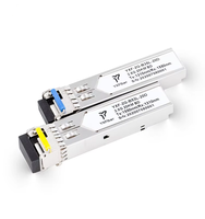 Módulo SFP 2.5G 300m 20km 40km 80km 160km Dúplex WDM / BIDI LC SC, Transceptor Óptico de Fibra Gigabit Ethernet, Precio