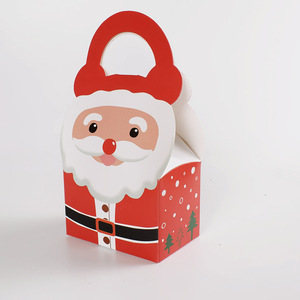Cajas de Navidad, Cajas de Regalo de Papel, Cajas de Regalo de Santa Claus, Cajas para Dulces, Galletas, Chocolates, Recuerdos de Fiesta - Product Image 3