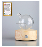 Diffuseur de parfum d'ambiance créatif et unique en bois naturel, personnalisé, avec étiquette privée, capacité de 30 ml, pour usage domestique