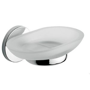 Porte-savon Otto One Series chromé, largeur 20 cm, longueur 22 cm, pour salle de bain - Product Image 1