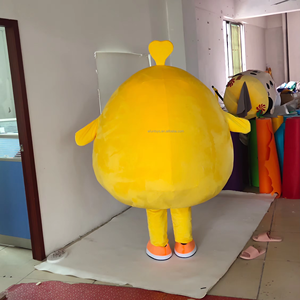 Efun MOQ 1 pieza personalizado pequeño pollo amarillo mascota disfraz divertido caminar Animal mascota disfraz para la venta - Product Image 5