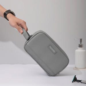 Bolsa de Aseo Rectangular Beilian, Bolsa de Viaje Portátil con Diseño de Separación para Artículos Secos y Húmedos - Product Image 1