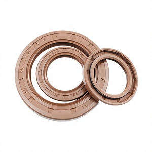 Joint d'étanchéité à double lèvre en fluororubber TC fourni par le fabricant, joint d'étanchéité FKM, résistant aux hautes températures, diamètre intérieur - Product Image 2