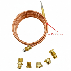 Capteur de <span class=keywords><strong>thermocouple</strong></span> universel pour gaz domestique, remplacement pour barbecue au <span class=keywords><strong>propane</strong></span>, foyer, chauffage, générateur de millivolts, vanne - Product Image 2