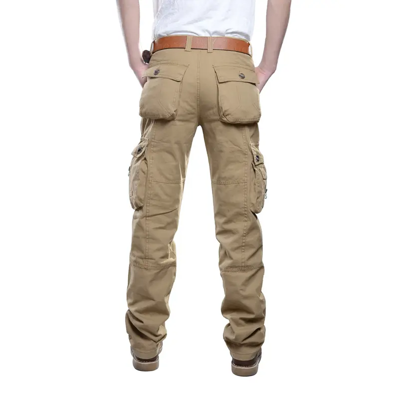 Wholesale Tactical Cargo Pants High Quality Cotton Casual Full Length Outdoor Sport Leisure Trousers For Men