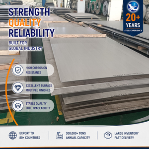ราคาแข่งขัน จัดส่งโดยตรง แผ่นเหล็กสแตนเลส ASTM A240 ขัดเงา 309S HL ผิวเรียบ รีดร้อน หนา 5.0 มม. กว้าง 1219 มม. - Product Image 1
