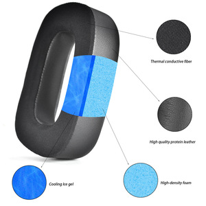 For Logitech G ASTRO A30 Active Noise Cancelling Ear <b>Pad</b> Ice Gel <b>Cooled</b> Earpads Breathable Memory Foam Replacement Ear Cushion - Product Image 4