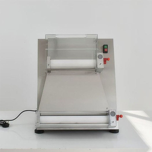 Nouvelle machine à rouler la pâte à pizza électrique en acier inoxydable, automatique, facile à utiliser, pour boulangerie, presse à pâte commerciale - Product Image 3