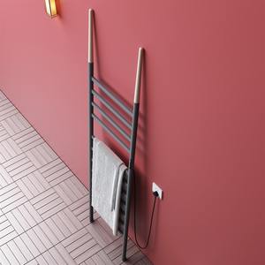 Calentador de Toallas Eléctrico de Acero Inoxidable SS304 para Baño u Hotel <span class=keywords><strong>INTERLAN</strong></span> TH9181 AC 110-220V 4 Barras - Product Image 3