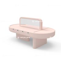 Table de maquillage coréenne double face YIFUN LIFE, équipement de jeux intérieur pour enfants, aire de jeux pour usage commercial, capacité 100-500 kg