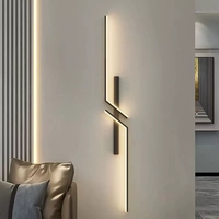 Lámpara de Pared LED Moderna y Creativa, Minimalista, para Dormitorio, Cabecera, Sala de Estar, TV, Sofá, Fondo de Pared