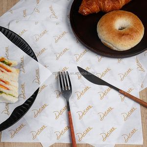 Disposable Eco-Friendly Greaseproof <b>Paper</b> for Food Packaging Cake Bread Hamburgers Baking Trays & Padding-Coated with <b>Wax</b> - Product Image 6