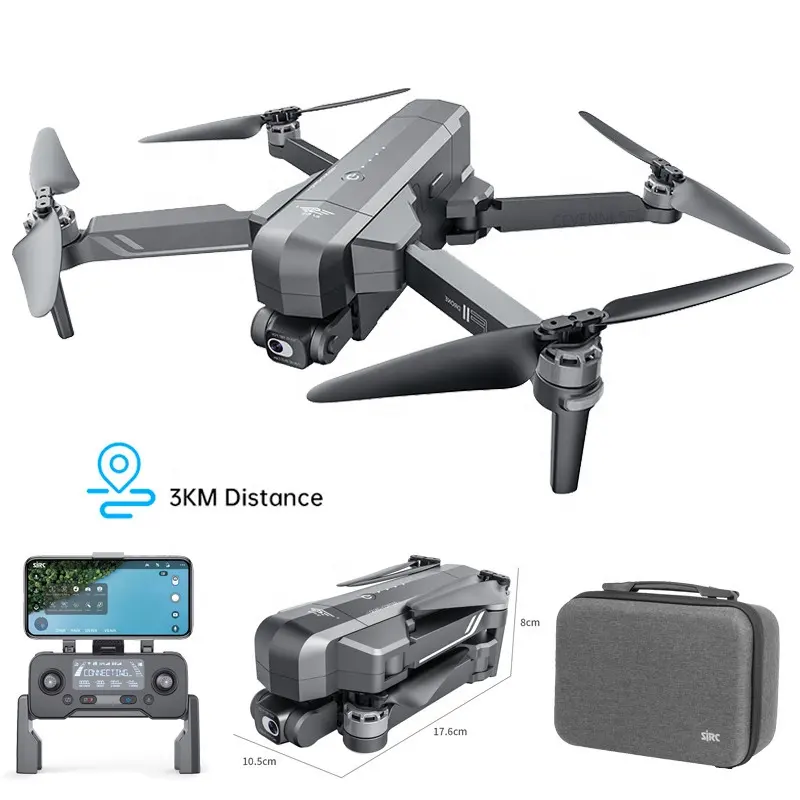 Takenoken Helicopter Drone Professional 2021 New Drone 4K HD Camera Foldable Brushless Motor Aerial Photography Drones F11 Pro