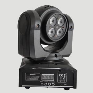 Đèn Sàn Nhảy Thanh 4 + 1 Chiếc Đèn Sân Khấu <span class=keywords><strong>Led</strong></span> RGBW Hai Mặt Bóng Đá Khối Nhỏ Đầu Di Chuyển Quả Bóng Ma Thuật 10W - Product Image 2