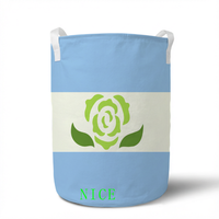 Sac de rangement matelassé à cordon personnalisé avec drapeau de la fierté intersexuelle pour le rangement dans la garde-robe et le tri des câbles et gadgets à domicile/bureau