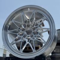 Roue forgée monobloc haute performance polie GVICHN Wheel Factory pour BMW M2 M4