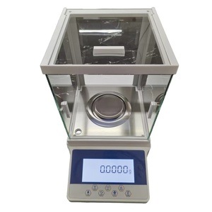 분석용 전자 저울 220g 0.1mg 실험실 디지털 저울 LED 디스플레이 정확도 OEM 맞춤형 - Product Image 1