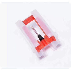 Aguja de repuesto Universal roja para tocadiscos de vinilo, cartucho de alta fidelidad, herramienta accesoria de audio duradera - Product Image 5