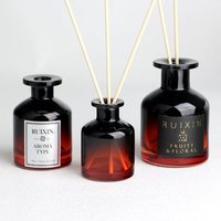 Bouteille diffuseur de parfum en verre vide transparente de 60 ml, 90 ml, 120 ml, 250 ml