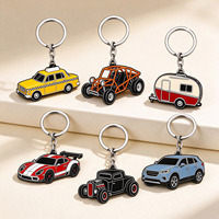 Vente en gros de porte-clés de créateur de luxe en métal émaillé porte-clés avec logo de voiture personnalisé porte-clés avec logo de marque de voiture